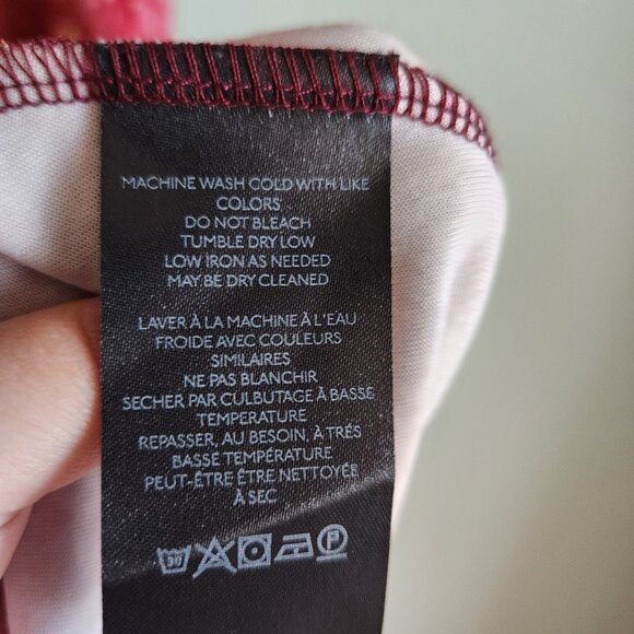 Free People Midi Dress Large Red Wine Carpe Diem Convertible Maxi Skirt NEW - Picture 11 of 13